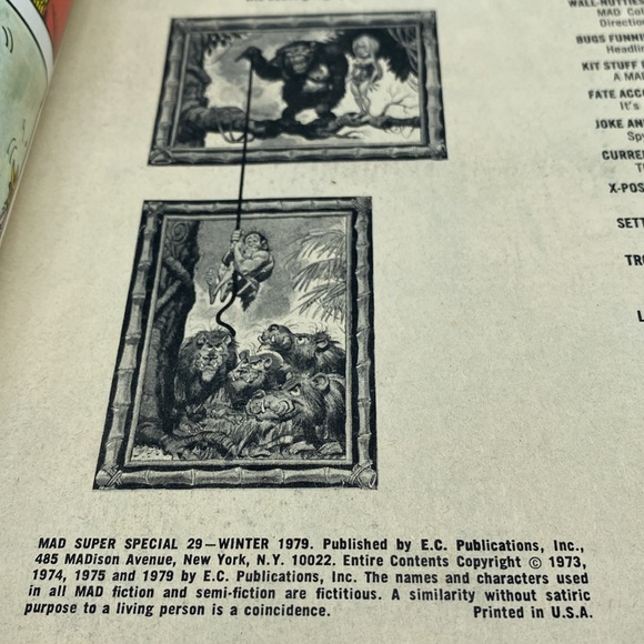 Mad Super Special Winter 1979 Magazine Comics Vintage - Picture 3 of 8